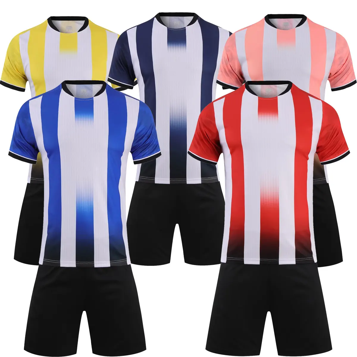 Vêtements de Football pour adultes et enfants, 100% Polyester, maillots de Football pour hommes, combinaisons d'entraînement professionnelles personnalisées, uniformes, vêtements de sport
