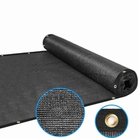 Penutup Layar Lipat Anti-UV HDPE Mesh Net Tahan Angin untuk Taman Halaman Belakang Luar Ruangan