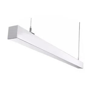 Direct & Indirect architecture led linear light aluminum modern pendant