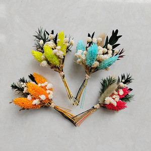 Bouquets <span class=keywords><strong>de</strong></span> <span class=keywords><strong>fleurs</strong></span> <span class=keywords><strong>séchées</strong></span> miniatures style bohème en promotion pour la remise des diplômes, les mariages, la Saint-Valentin, la décoration <span class=keywords><strong>de</strong></span> fêtes, les arrangements <span class=keywords><strong>de</strong></span> table et les cadeaux pour boîte aux lettres - Product Image 2