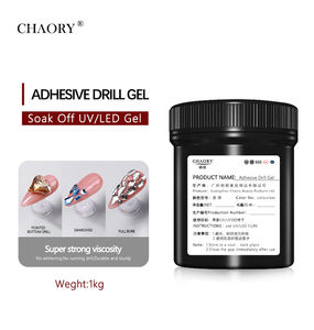 CHAORY 1kg professionale salone di bellezza all'ingrosso Uv Led Hema gratis Vegan Gel smalto trasparente cappotto di Base con il tuo Logo - Product Image 3