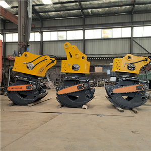 Cây gặt đập máy xúc <span class=keywords><strong>Moveable</strong></span> kẹp Saw thủy lực log lấy Saw gỗ xoay gỗ - Product Image 3