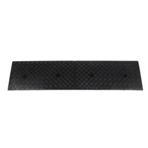 Rampe de trottoir en caoutchouc robuste (noir + jaune) avec limitation de vitesse de 1 à 5 mph, vente en gros directement du fabricant pour l'exportation mondiale - Product Image 3