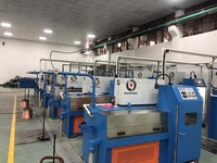 Machine de tréfilage à fil mince en aluminium plaqué cuivre CCA 14 matrices