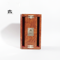 Boîte cadeau magnétique de luxe écologique en carton, finition brillante/mate, gaufrage, revêtement UV, recyclable, ouverture à double porte