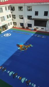 Pista Atlética Prefabricada de Caucho Sintético INOLP de 400m, Color Rojo, Superficie de Tartán para Exteriores - Product Image 5