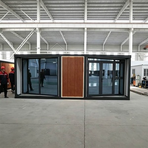 Mini Casa Prefabbricata Espandibile da 20 Piedi per Campeggio, Ristorante, Scuola, Negozio, Resort, Casetta da <span class=keywords><strong>Spiaggia</strong></span>, Ufficio, Villa, <span class=keywords><strong>Hotel</strong></span> - Product Image 1