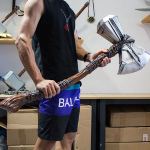 Avengers Infinity <span class=keywords><strong>War</strong></span> Thor Axe Stormbreaker Resin Crafts 1:1 Movie Props Cospaly - Product Image 3