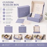 Caja de Envío de Cartón Corrugado de Doble Pared con Cierre Automático y Logotipo Personalizado al por Mayor para Envíos de Comercio Electrónico