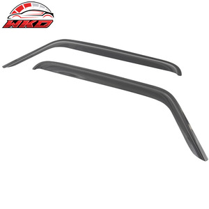 Visera acrílica para ventana, protector solar y contra la lluvia, compatible con Jeep Wrangler JK 2DR 07-18 - Product Image 4