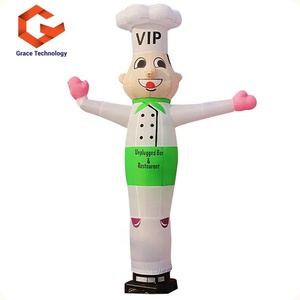 Pupazzo Gonfiabile Danzante con Braccia Oscillanti, Dottore/Cuoco/Impiegato di Sala, per Cliniche - Product Image 2