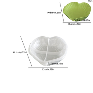 Bladeren Vorm Siliconenhars Mal Sieradenplaat Kaarsenhouder Mal Bladeren Vormen Mallen voor Beton Opslag Kunst Ambacht Cadeau Huisdecoratie - Product Image 6