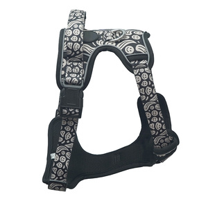 Fashion Adjustable No Pull Dog Harness Custom Print Reflective Breathable Pet Vest Harness for Medium Large Dogs Daily <b>Walking</b> - Product Image 3