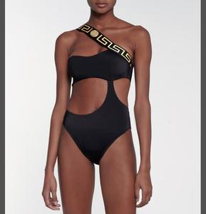 Maillot de bain de fitness pour femmes, <span class=keywords><strong>bikini</strong></span> avec logo personnalisé 3D, échantillon gratuit, ensemble de maillots de bain 2 pièces et col rond, vêtements de plage - Product Image 6