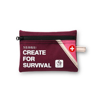 Just Go Trousse d'urgence tactique de premiers soins en plein air Équipement de survie avec sac d'insectes SOS pour Camping Randonnée Kit de survie Outils