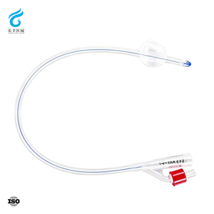 Cathéter de <span class=keywords><strong>Foley</strong></span> en silicone stérile jetable à 2 voies et 3 voies avec ballonnet, tailles Fr6 Fr8 Fr10 Fr12 Fr14 Fr16 Fr18 Fr20 Fr22 Fr24 - Product Image 4