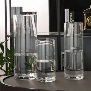 الحد الأدنى الأكثر مبيعًا مزهرية مائية للزهور غرفة المعيشة المنزلية مكتب فندق الكلمة مزهرية زجاجية نباتية شفافة - Product Image 5