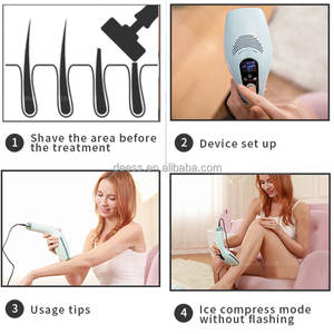DEESS épilateur IPL épilation Flash impulsions épilateur Laser permanent indolore pour les femmes appareils à usage domestique - Product Image 5