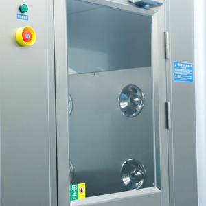 Cuarto de <span class=keywords><strong>ducha</strong></span> de aire personalizado de la industria alimentaria con boquillas SS304 de 360 ° y control de pantalla táctil - Product Image 2