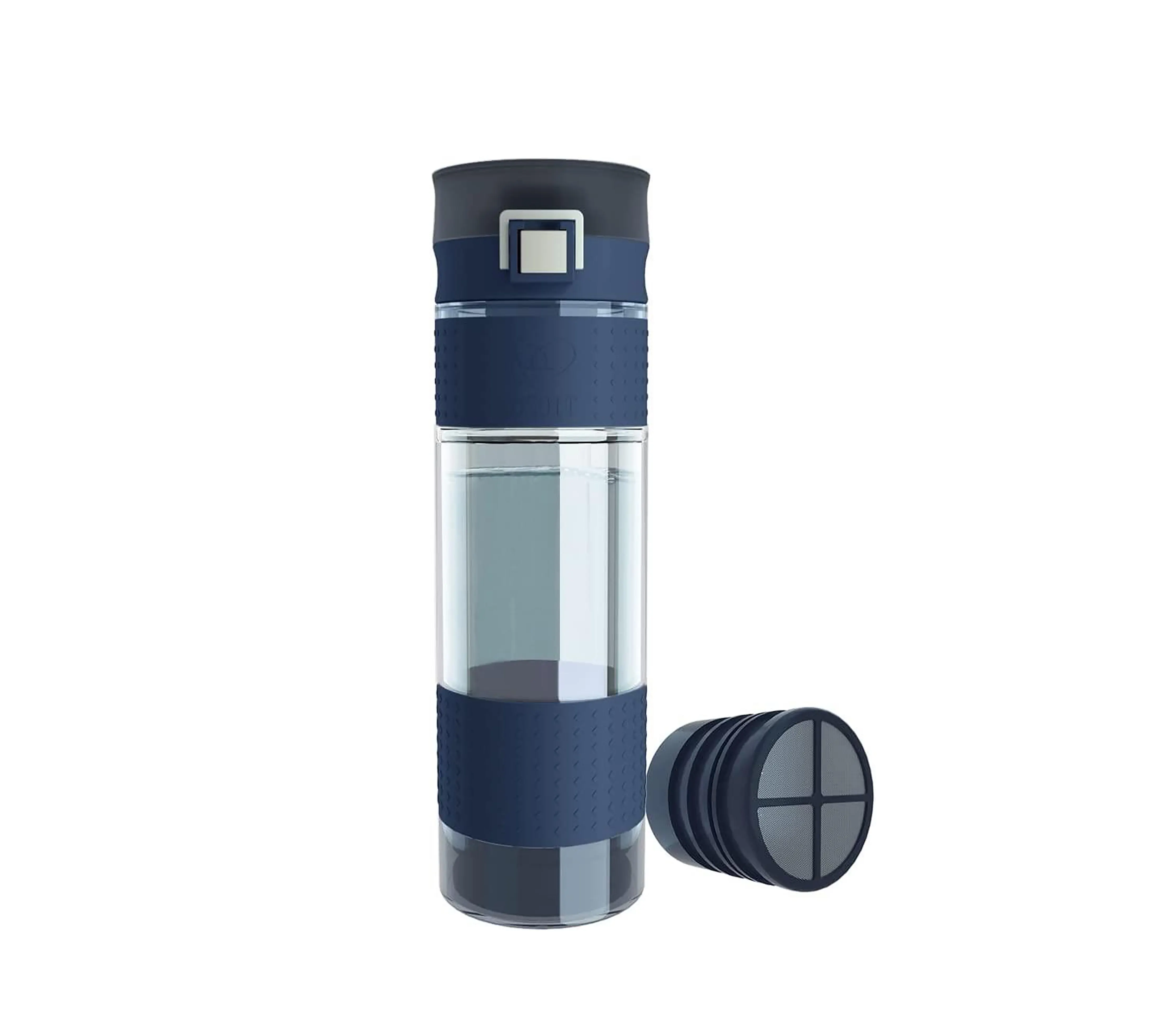 Ultra סינון 500ML הישרדות מים 4 שלבי סינון מערכת לשתות בקבוקי עם מסנן