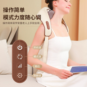 Neck And Shoulder Massager R8 Us Plug Automatic Kneading Heating For Home Use Wenzhou Factory - Product Image 2