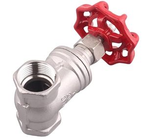 重型<span class=keywords><strong>2</strong></span>英寸NPT不锈钢母X内螺纹旋转阀轮手柄200WOG水油气手动停止样式 - Product Image 3