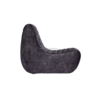 Fauteuil simple au design moderne et nouveau, canapé rembourré avec dossier
