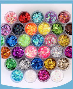 Poudre de paillettes fines pour usage domestique, paillettes éclatantes pour la décoration, la création de boules de neige en résine et les embellissements DIY pour le nail art - Product Image 4
