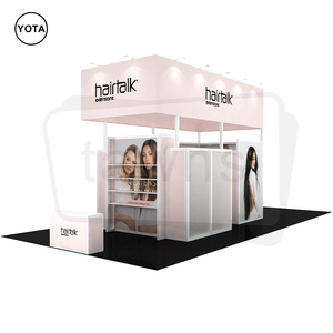 Tawns xách tay khung nhôm Trọng lượng nhẹ tái sử dụng căng thẳng vải photobooth Backdrop 6x12 thẳng gối trường hợp cho thương mại cho thấy - Product Image 2