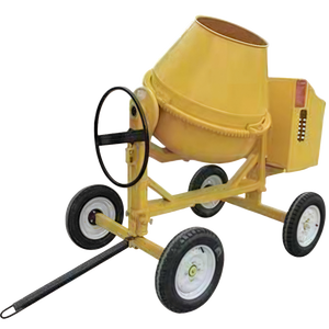 China Hersteller Diesel Mini Betonmischer 350L Selbst laden mit Motor & Pumpe Manuelle Entladung für den Bau - Product Image 2