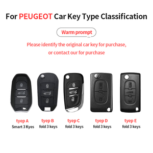 Coque de clé de voiture en caoutchouc souple TPU en stock pour Dongfeng Peugeot 308, 301, 408, 308S, <span class=keywords><strong>3008</strong></span>, 2008 – Direct usine transfrontalière - Product Image 2