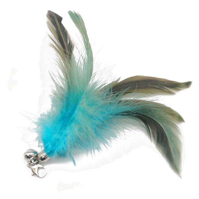 Blue feather