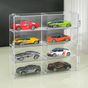 Caja de Almacenamiento Transparente para Modelos de <span class=keywords><strong>Coches</strong></span> a Prueba de Polvo Vitrina de Acrílico para Colección Diecast para <span class=keywords><strong>Hotwheel</strong></span>/Tomica - Product Image 4