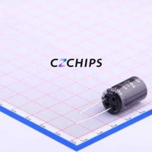 Condensateur électrolytique en aluminium à montage traversant NXA50V470M12.5*20 LO, montage traversant, D12.5xL20mm 470uF 20% 50V 1.66A-100kHz - Product Image 1