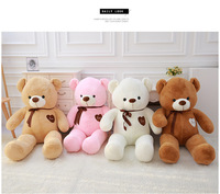 Boneka Beruang Teddy Raksasa Custom Grosir OEM ODM, Boneka Teddy untuk Hadiah Valentine, Boneka Hewan Isi Kapas PP