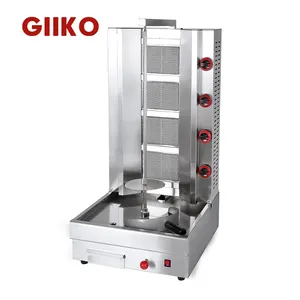 Tabletop Meat Product Making Machine Churrasco Turkey Doner Kebab Making Electric Gas Chicken Shawarma Machine