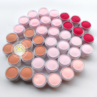 Lot de poudres acryliques transparentes 3-en-1 pour ongles, séchage rapide, anti-jaunissement, faible odeur, avec monomère liquide secret – Vente en gros