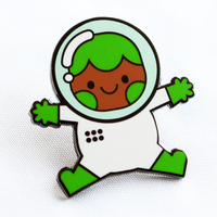 Broche personnalisée en émail pour insigne en métal personnalisé de dessin animé de célébration mignonne en gros