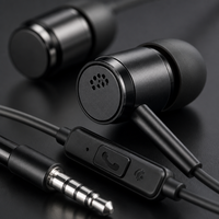 Écouteurs intra-auriculaires stéréo WISDOMUP EJ-54 3,5 mm, audio de précision et confort ergonomique