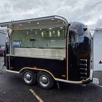 Camions de restauration, remorques à café, remorques alimentaires mobiles, remorques mobiles agréées avec équipement, petites remorques à desserts, entièrement équipées.