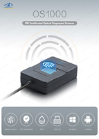 HFSecurity-Escáner biométrico de huellas dactilares USB a prueba de agua con SDK, Android, ventana, IOS, Linux ()