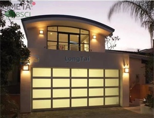 <span class=keywords><strong>Porte</strong></span> <span class=keywords><strong>de</strong></span> <span class=keywords><strong>garage</strong></span> <span class=keywords><strong>sectionnelle</strong></span> en verre encadrée Andexin, design gain <span class=keywords><strong>de</strong></span> place pour petits garages, vente directe - Product Image 3
