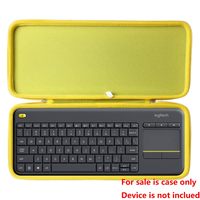 Casing Travel EVA keras Keyboard kustom OEM cocok untuk K400 920-007119 Plus casing nilon Keyboard sentuh nirkabel