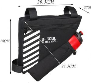 Échantillon gratuit – Sac de cadre triangulaire pour vélo de montagne et de route, grande capacité, étanche, très populaire - Product Image 4