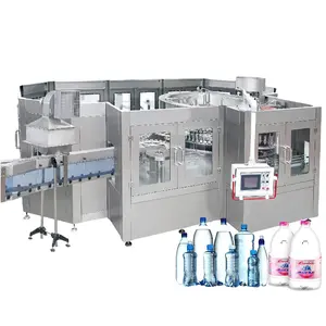 4000bph tam otomatik su Distill bahar arıtılmış Mineral şişeleme su dolum makinesi