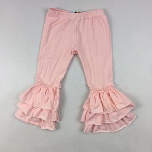 Ropa de Boutique para Niños al por Mayor, Leggings de Algodón para Niñas, Pantalones con Volantes para Niños - Product Image 5