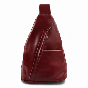 Mochila deportiva para hombre y mujer, bolso de viaje Hobo para hombre y mujer, bolso de hombro de cuero con cierre de cuerda - Product Image 1