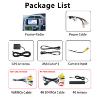 Autoradio Android 7 pouces 8 cœurs 4G WIFI GPS Navigation DSP Carplay Auto Vidéo Stéréo Lecteur multimédia pour Toyota Ractis 2005~2010