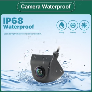 Telecamera Posteriore Universale Wireless 5G <span class=keywords><strong>WiFi</strong></span> per <span class=keywords><strong>Auto</strong></span> con DVR, Grandangolo Fisheye da 170 Gradi in HD 720P per iPhone e Android - Product Image 3