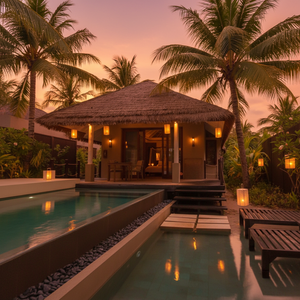 Techo de Paja Sintética de <span class=keywords><strong>Filipinas</strong></span>, Techo de Hojas de Palma Artificiales Utilizado en Indonesia, Maldivas, <span class=keywords><strong>Bali</strong></span> Resort - Product Image 6